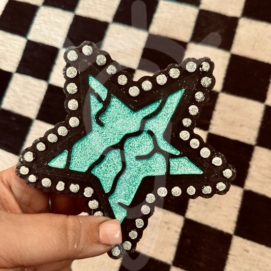 Turquoise star